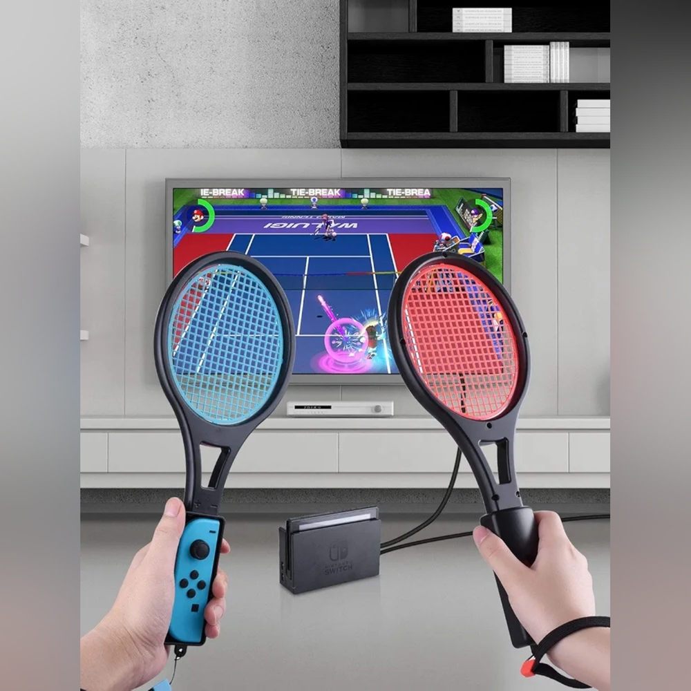 Tennis Racket for Nintendo Switch Joy-Con Tendak Tennis Racket - Picture 8 of 9